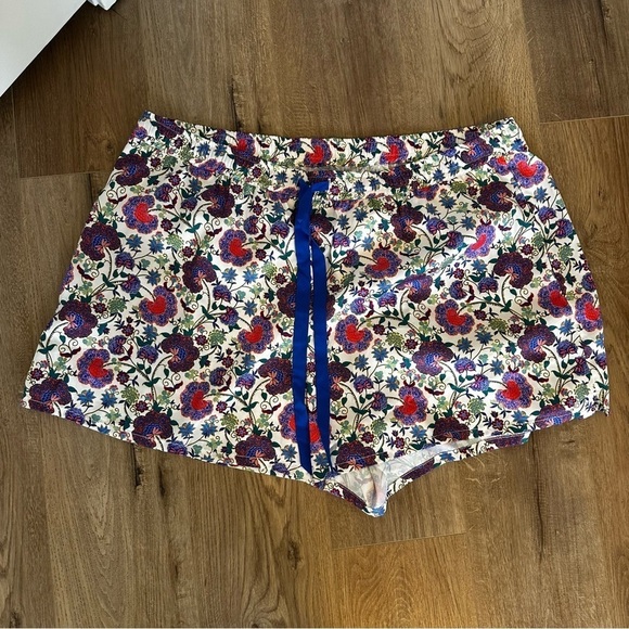 Summersalt The Could 9 Silky Pajama Set Shirt Shorts Floral Size 2XL Women’s - Picture 2 of 12